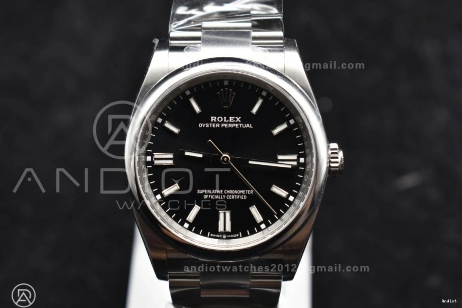 36mm Perpetual Black Silver 126000 Edition VR3230 Oyster 1:1 Clean 904L Best Steel 0422